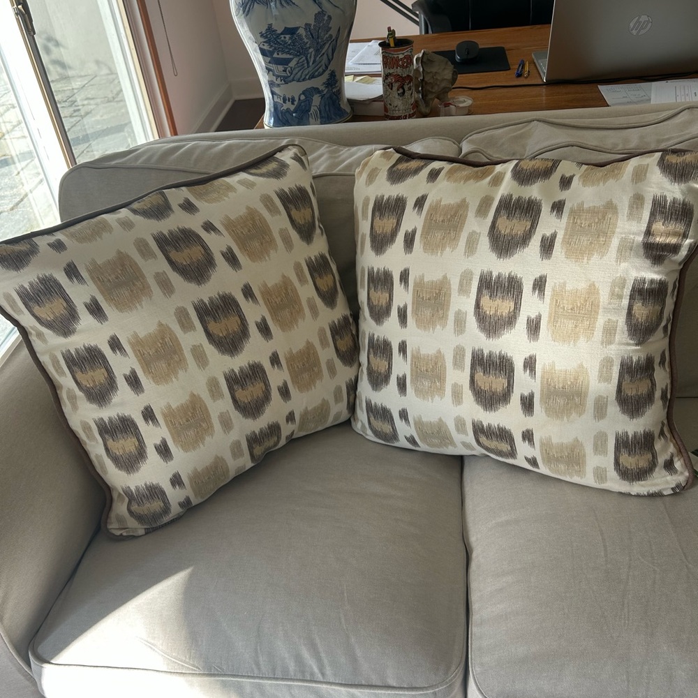 Quadrille Fabrics Pillows!